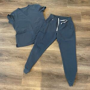 Figs Technical Collection Blue Scrub Set